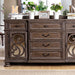 ARCADIA Rustic Natural Tone Server - Casa Morelos / Coahuila Furniture (Oklahoma City, OK)