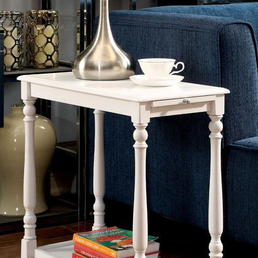 DEERING White Side Table - Casa Morelos / Coahuila Furniture (Oklahoma City, OK)