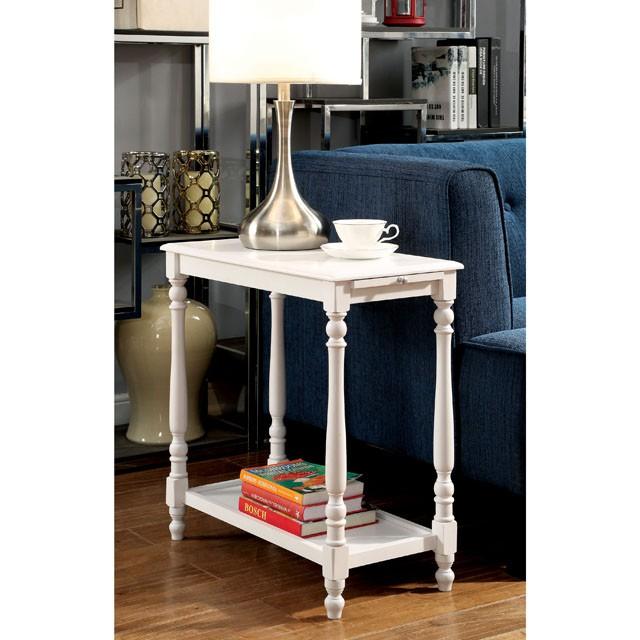 DEERING White Side Table - Casa Morelos / Coahuila Furniture (Oklahoma City, OK)