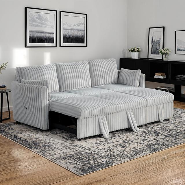 Denholme Sectional w/ Pull Out - Casa Morelos / Coahuila Furniture (Oklahoma City, OK)
