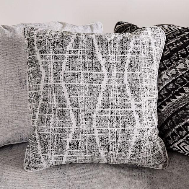 EIMEAR Swivel Chair, Off-white/Black - Casa Morelos / Coahuila Furniture (Oklahoma City, OK)