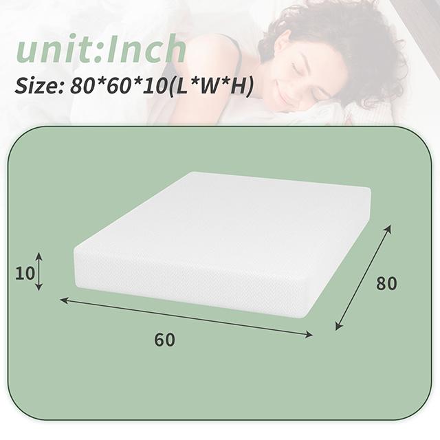 Coreopsis 10" Queen Memory Foam Wave Comfort - Casa Morelos / Coahuila Furniture (Oklahoma City, OK)