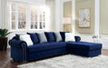 WILMINGTON Sectional, Blue - Casa Morelos / Coahuila Furniture (Oklahoma City, OK)
