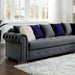 WILMINGTON Sectional, Gray - Casa Morelos / Coahuila Furniture (Oklahoma City, OK)