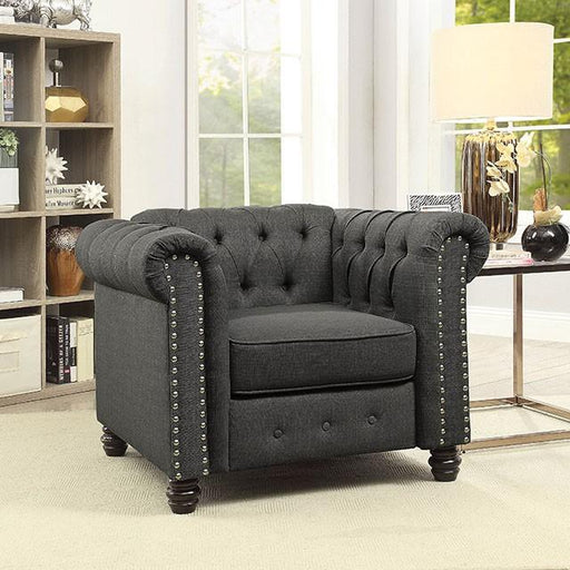 Winifred Gray Chair - Casa Morelos / Coahuila Furniture (Oklahoma City, OK)