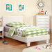 Winn Park Bed Espresso, Velvet, & White - Casa Morelos / Coahuila Furniture (Oklahoma City, OK)