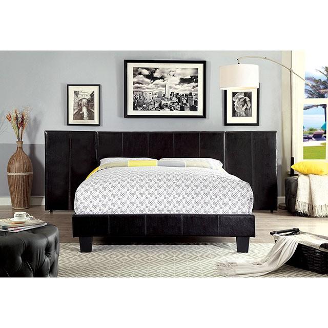 Winn Park Cal.King, E.King, Twin, & Full Bed Chrome, Gray, Brown, & Chrome - Casa Morelos / Coahuila Furniture (Oklahoma City, OK)