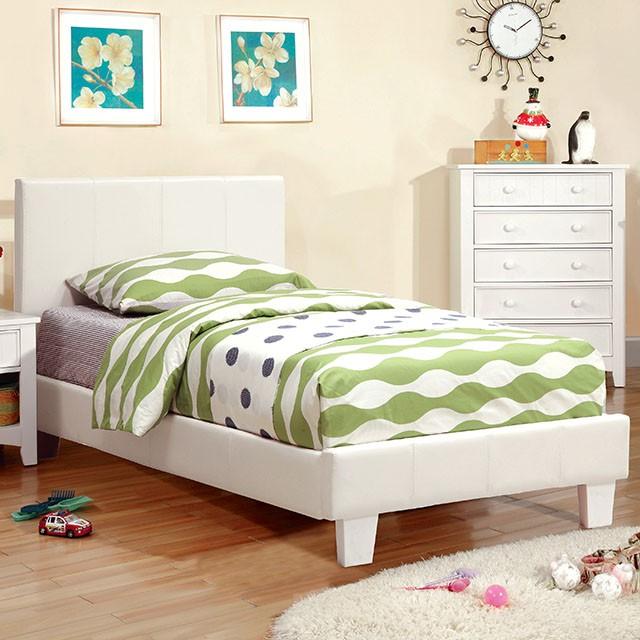 Winn Park Cal.King, E.King, Twin, & Full Bed Chrome, Gray, Brown, & Chrome - Casa Morelos / Coahuila Furniture (Oklahoma City, OK)