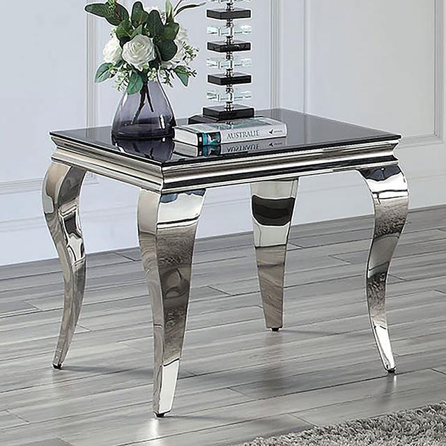 WETZIKON End Table, Black - Casa Morelos / Coahuila Furniture (Oklahoma City, OK)