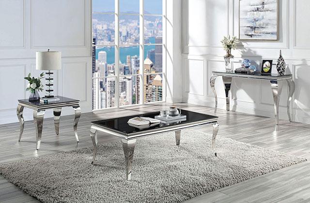 WETZIKON End Table, Black - Casa Morelos / Coahuila Furniture (Oklahoma City, OK)