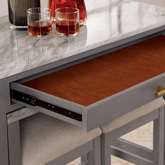 WHITEHALL Counter Ht. Table - Casa Morelos / Coahuila Furniture (Oklahoma City, OK)