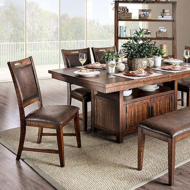 Wichita Light Walnut Dining Table - Casa Morelos / Coahuila Furniture (Oklahoma City, OK)
