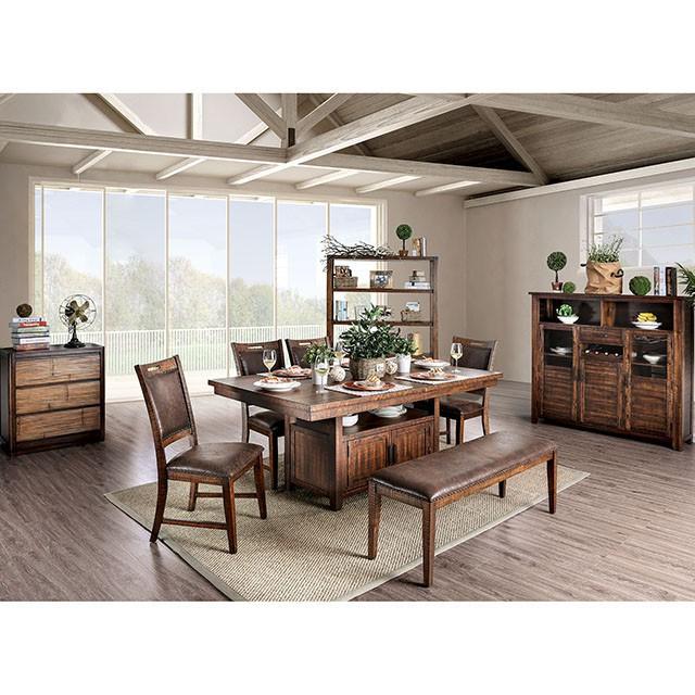 Wichita Light Walnut Dining Table - Casa Morelos / Coahuila Furniture (Oklahoma City, OK)