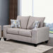 WEST ACTION Loveseat, Beige - Casa Morelos / Coahuila Furniture (Oklahoma City, OK)