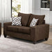 WEST ACTION Loveseat, Chocolate - Casa Morelos / Coahuila Furniture (Oklahoma City, OK)