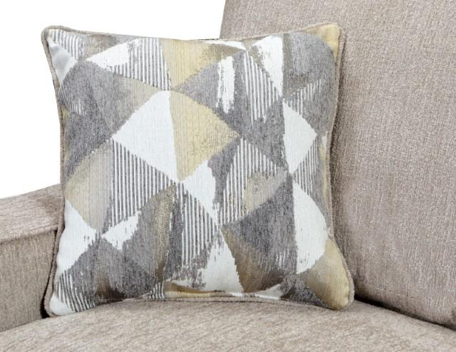 WEST ACTION Loveseat, Beige - Casa Morelos / Coahuila Furniture (Oklahoma City, OK)