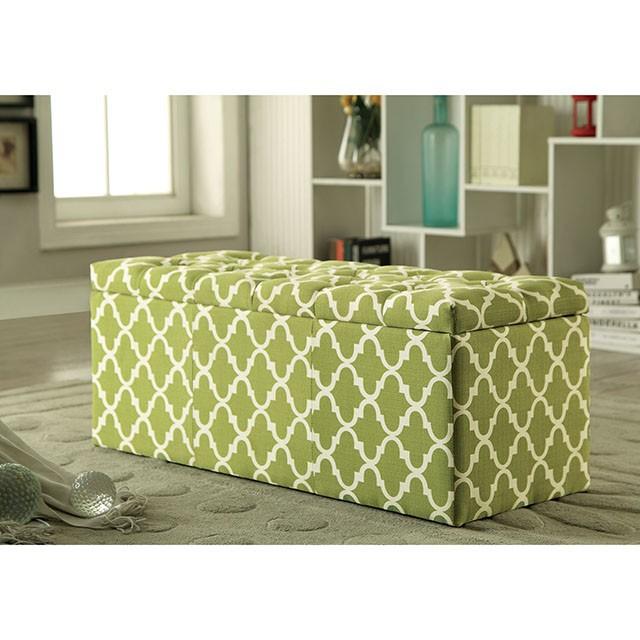Zaira Storage Ottoman - Casa Morelos / Coahuila Furniture (Oklahoma City, OK)