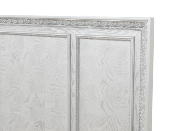 Stella Mia E.King & Queen Bed White & White - Casa Morelos / Coahuila Furniture (Oklahoma City, OK)