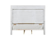 Stella Mia E.King & Queen Bed White & White - Casa Morelos / Coahuila Furniture (Oklahoma City, OK)