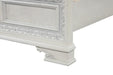 Stella Mia E.King & Queen Bed White & White - Casa Morelos / Coahuila Furniture (Oklahoma City, OK)