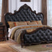 Ventresca E.King & Queen Bed White & Chrome - Casa Morelos / Coahuila Furniture (Oklahoma City, OK)