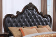 Ventresca E.King & Queen Bed White & Chrome - Casa Morelos / Coahuila Furniture (Oklahoma City, OK)