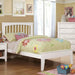 Pine Brook Cherry & White Full Bed - Casa Morelos / Coahuila Furniture (Oklahoma City, OK)