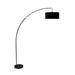Jess Black Arch Lamp - Casa Morelos / Coahuila Furniture (Oklahoma City, OK)