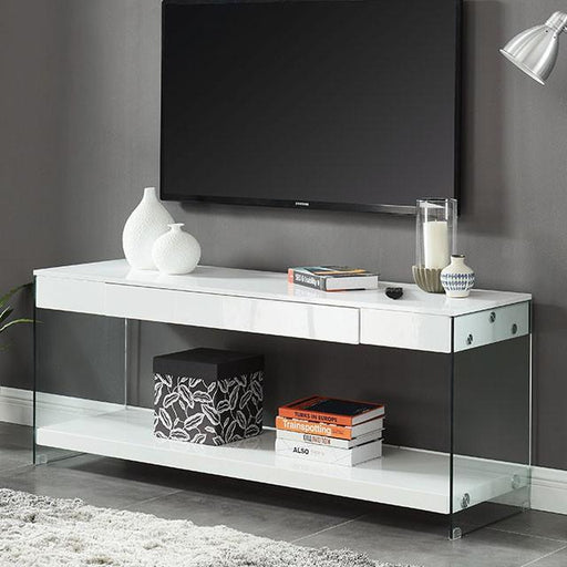 Sabugal White 70" TV Stand - Casa Morelos / Coahuila Furniture (Oklahoma City, OK)