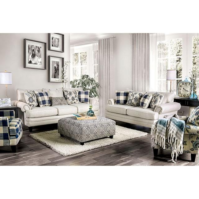 Nash Ivory Sofa - Casa Morelos / Coahuila Furniture (Oklahoma City, OK)