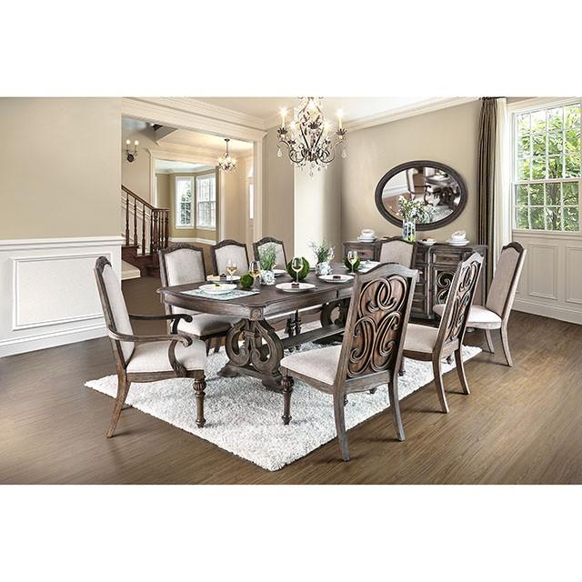 ARCADIA Rustic Natural Tone Mirror, Oval - Casa Morelos / Coahuila Furniture (Oklahoma City, OK)