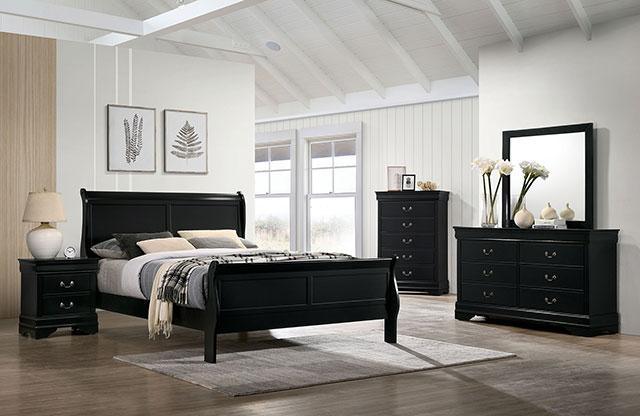 Louis Philippe Nightstand - Casa Morelos / Coahuila Furniture (Oklahoma City, OK)