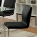 LODIA I Black/Silver Side Chair - Casa Morelos / Coahuila Furniture (Oklahoma City, OK)