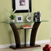 MANHATTAN IV Dark Cherry Sofa Table, Brown Cherry - Casa Morelos / Coahuila Furniture (Oklahoma City, OK)