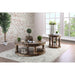 Mika Antique Oak End Table - Casa Morelos / Coahuila Furniture (Oklahoma City, OK)