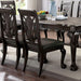 Petersburg Dark Gray Side Chair (2/CTN) - Casa Morelos / Coahuila Furniture (Oklahoma City, OK)