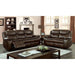 Pollux Brown Love Seat - Casa Morelos / Coahuila Furniture (Oklahoma City, OK)