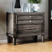 DAPHNE Gray Night Stand - Casa Morelos / Coahuila Furniture (Oklahoma City, OK)