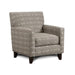 PARKER Gray/Pattern Chair, Crystal Pattern - Casa Morelos / Coahuila Furniture (Oklahoma City, OK)