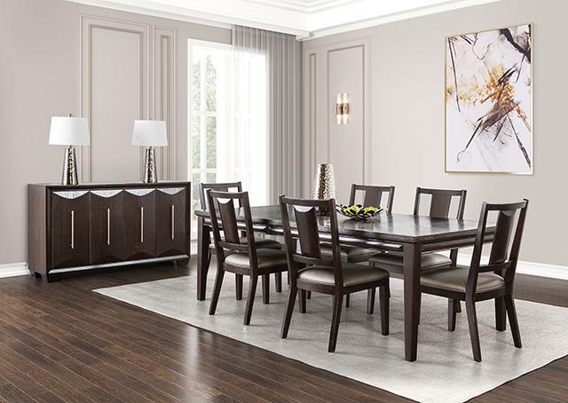Hinwitz Side Chair (2/CTN) - Casa Morelos / Coahuila Furniture (Oklahoma City, OK)