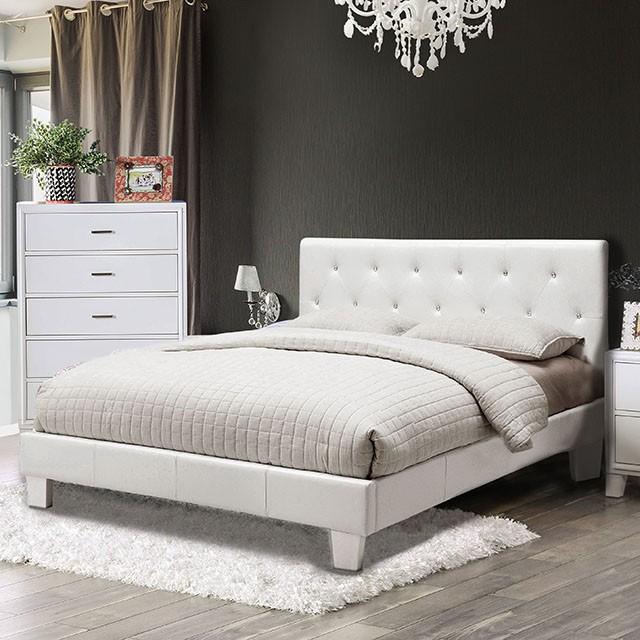 Velen Black Cal.King, E.King, Full, & Twin Bed Black & White - Casa Morelos / Coahuila Furniture (Oklahoma City, OK)