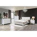Velen Black Cal.King, E.King, Full, & Twin Bed Black & White - Casa Morelos / Coahuila Furniture (Oklahoma City, OK)