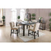 SANIA Counter Ht. Wingback Chair (2/CTN) - Casa Morelos / Coahuila Furniture (Oklahoma City, OK)