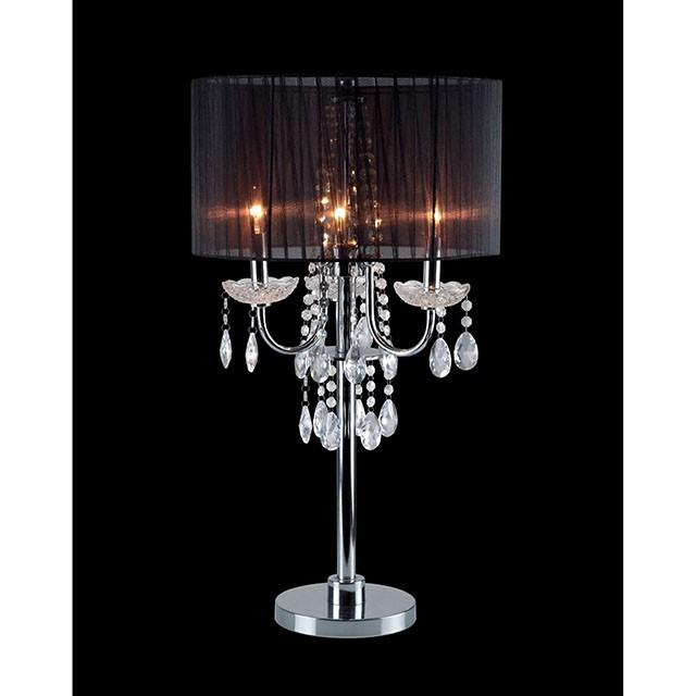 Jada Black Table Lamp - Casa Morelos / Coahuila Furniture (Oklahoma City, OK)