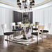NOVA Silver/Black Dining Table - Casa Morelos / Coahuila Furniture (Oklahoma City, OK)