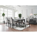 Amina Gray Side Chair (2/CTN) - Casa Morelos / Coahuila Furniture (Oklahoma City, OK)