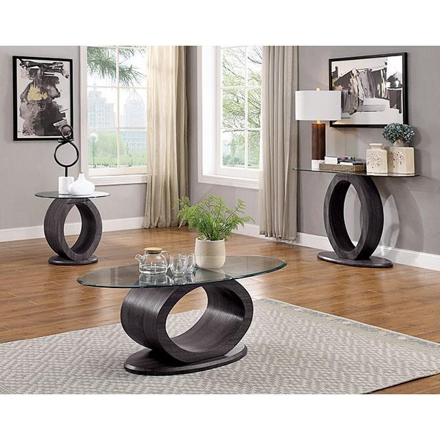 Lodia Gray End Table - Casa Morelos / Coahuila Furniture (Oklahoma City, OK)