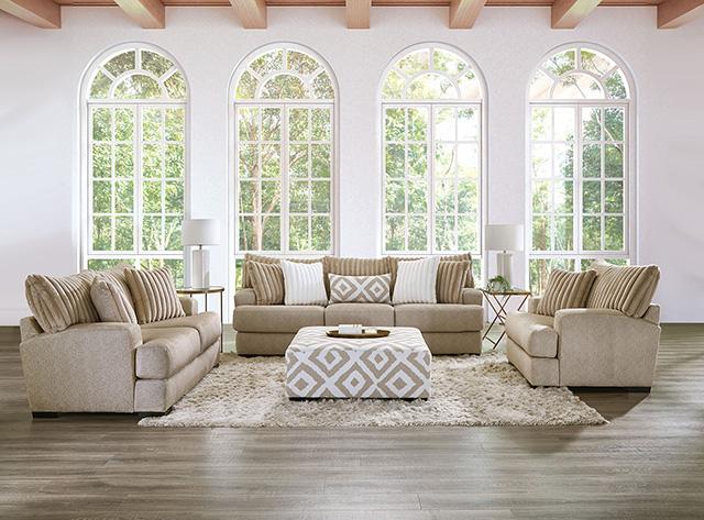 Loughlin Ottoman - Casa Morelos / Coahuila Furniture (Oklahoma City, OK)