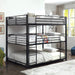 Olga I Antique Black Full/Full Bunk Bed - Casa Morelos / Coahuila Furniture (Oklahoma City, OK)