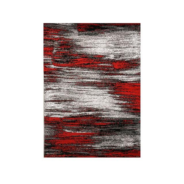 Sivas Gray/Red 8' X 10' Area Rug - Casa Morelos / Coahuila Furniture (Oklahoma City, OK)